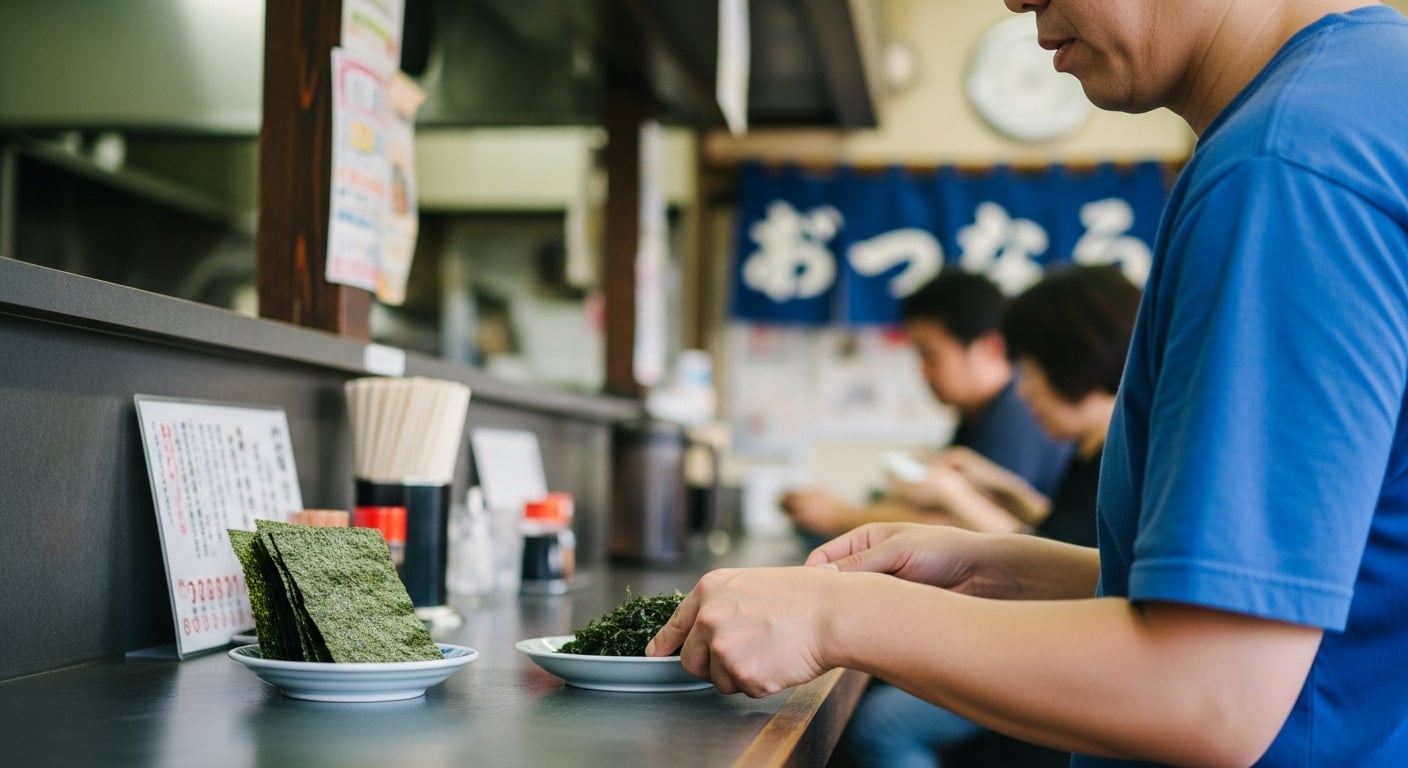 海苔を使ったおすすめの食べ方とは? | 横浜家系ラーメン 山道家