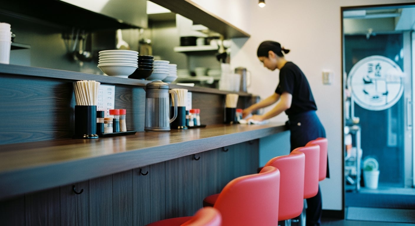 昼営業終了後の厨房に密着してみました | 横浜家系ラーメン 山道家