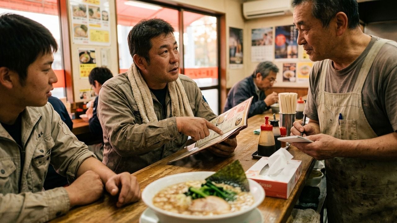 現場仕事のお客様はどんな注文をするのでしょうか? | 横浜家系ラーメン 山道家