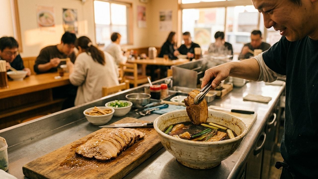 チャーシュー完成までの裏側に密着 | 横浜家系ラーメン 山道家
