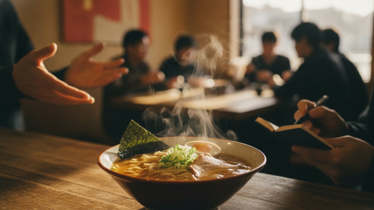 ラーメン開業説明会の裏側に密着。何を伝えているのか | 山道家二毛作モデル