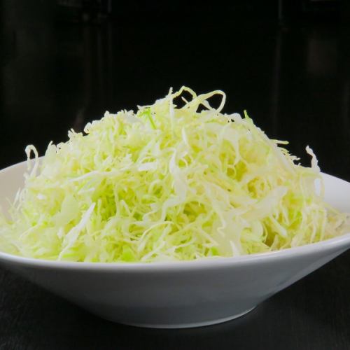 侍めーぶつ！山盛りキャベツ