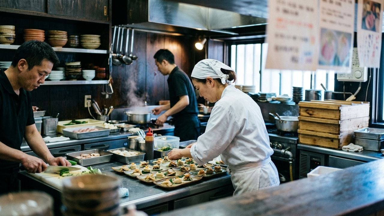 宴会予約が多い日の厨房に密着してみました | 侍ホルモン 清水駅前店