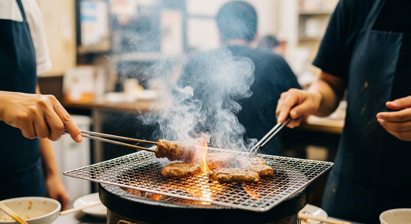 ホルモンを食べ比べるお客様に密着しました | 侍ホルモン 清水駅前店